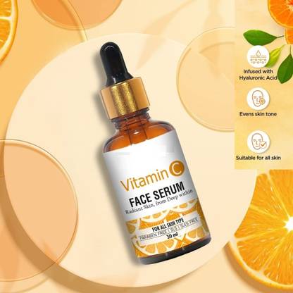 Fezora Vitamin C Face Serum For Clear and Brighter Skin Face Serum