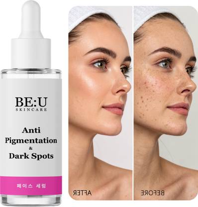 Be U Face Serum for Dark Spots & Pigmentation – Brightening, Hydrating & Skin Tone Enhancing Skincare Solution