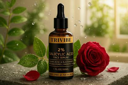 TRIVIBE 30ml Salicylic Acid 2% Serum – Gentle Exfoliation, Acne Care & Skin Refining Formula