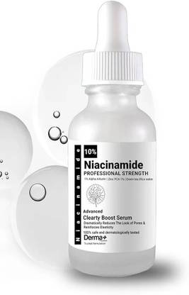 Derma 10% Niacinamide Pore minimizing Serum | Reduce Dulness, blemishes, fast absorbing and perfect hydration | Acne, Acne Marks, Open Pores & Blackheads | All skin Types | 30ml