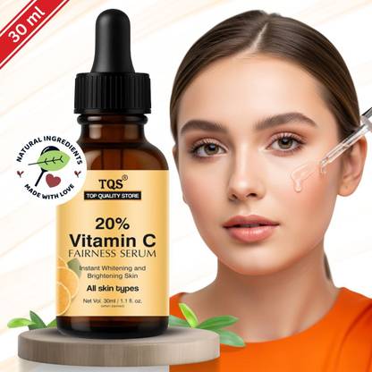 TQS Vitamin C Face serum|Reduces dark spots,uneven skin tone|Brightens dull skin