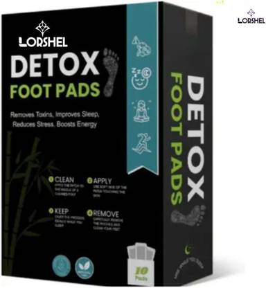 LORSHEL HealSutra Detox Foot Pads for natural cleansing and overnight relaxation