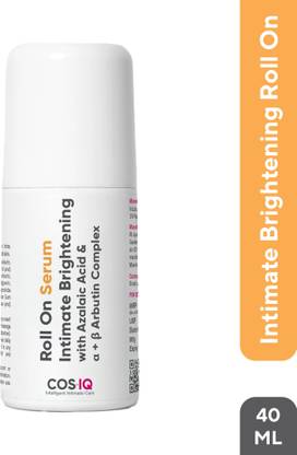 Cos-IQ Intimate Brightening Roll-On Serum, Azelaic Acid & alpha + beta Arbutin Complex