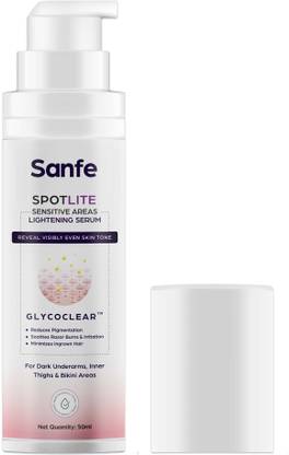 Sanfe Spotlite Sensitive Body Serum For Dark Underarm,Inner Thighs & Sensitive Areas