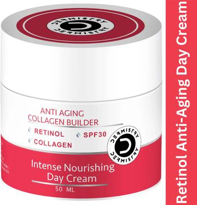 DERMISTRY Anti Aging Retinol Collagen SPF 30 Moisturizer Day Cream for Aging Line Wrinkle