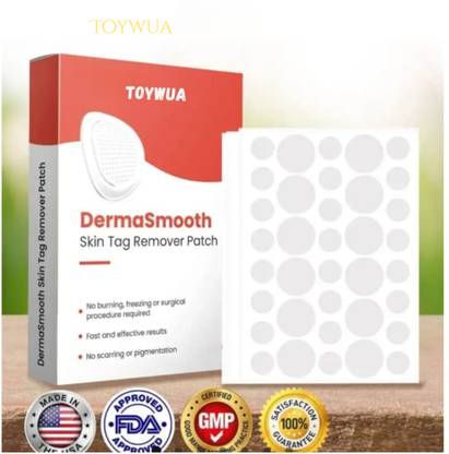 Toywua Derma smooth skin tag remover patch Clear Skin Overnight