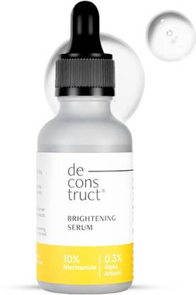 deconstruct Brightening Serum with 10% Niacinamide & Alpha Arbutin,Brightens Skin & Reduces Tan