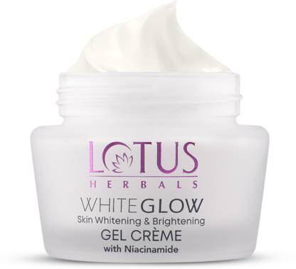 LOTUS HERBALS WhiteGlow Skin Whitening And Brightening Gel, Face Cream with SPF-25, for all skin types