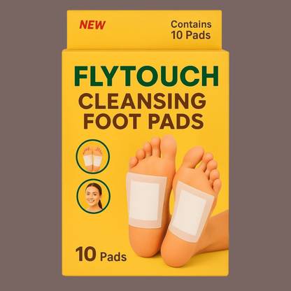 FlyTouch 10 Foot Pads Stress Relief Foot Pads for a Soothing and Calm Effect