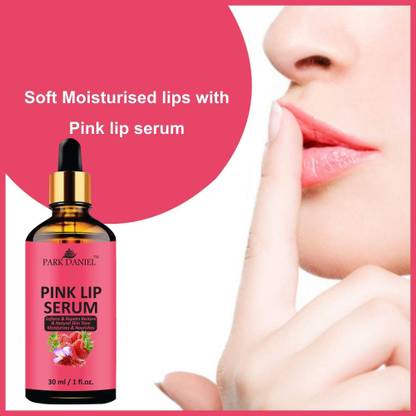 PARK DANIEL Premium Pink Lip Serum - For Shiny, Glossy & Soft Lips with Moisturizing & Nourishing Effect- Men & Women(30 ml)