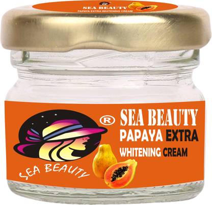 SEA BEAUTY | PAPAYA EXTRA WHITENING CREAM | PACK OF 1