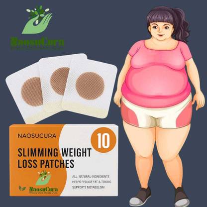 Naosucura Belly Slim Patch – Safe Fat Burner With Herbal Ingredients | 10 Pcs Plaster & Patch