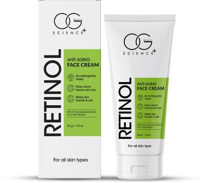 OG BEAUTY Science Retinol Anti-Aging Face Cream | Dermatologist Tested, Makes Skin Smooth