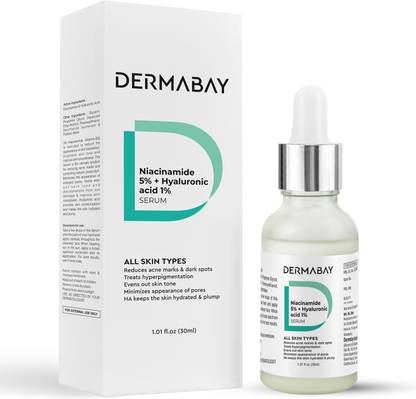 DERMABAY Niacinamide 5%+ Hyaluronic acid 1% serum