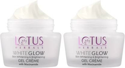 LOTUS HERBALS Whiteglow Skin Whitening & Brightening Gel Cream | SPF 25 | Pa +++| 40g
