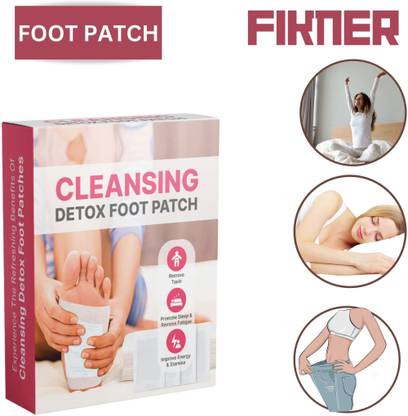 FIKNER Detox Foot patches, Cleansing Toxin Remover Foot Pads (1 BOXES = 10 Patches)