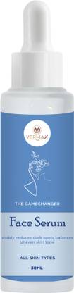 Vermax 2% Kojic Acid Face Serum I With 01% Alpha Arbutin & Niacinamide I For Dark Spots, Blemishes & Pigmentation I For All Skin types