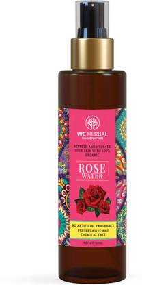 We Herbal Natural Rose Water For Face Toner, Skin Toner For All Skin Types