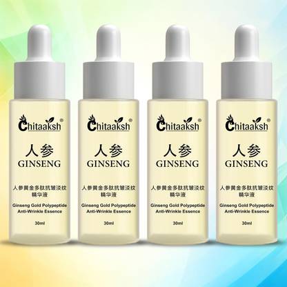CHITAAKSH Anti-Aging Ginseng Serum for All Skin Types – 30ml