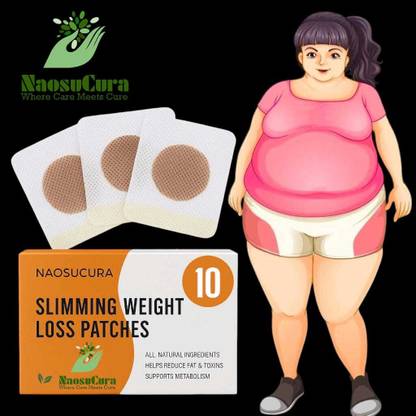 Naosucura Herbal Slim Patch To Boost Metabolism And Burn Belly Fat | 10 Pcs Plaster & Patch
