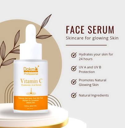 DOKMAI LONDON Vitamin C face serum Reduce dark spots, even skin brighten up complexion