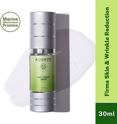 AQUAVE Anti-Ageing Serum Enriched With Aloe Vera, Niacinamide & WK 3000 Peptide For Firming, Collagen Boosting, Deep Hydration & Wrinkle Reduction