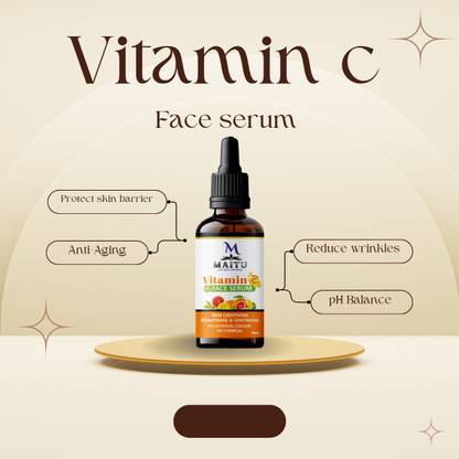 MAITU Vitamin C Face Serum - Skin Brightening, Anti-Aging, Skin Repair Face Serum