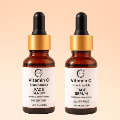 slukrl Vitamin C Niacinamide Face Serum for Healthy Skin