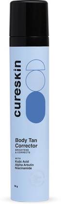 cureskin Body Tan Corrector | Remove Tan & Get Brighter Skin | Kojic Acid and Niacinamide
