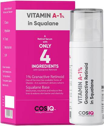 Cos-IQ Granactive Retinoid A 1% In Squalane Anti Ageing Face Serum