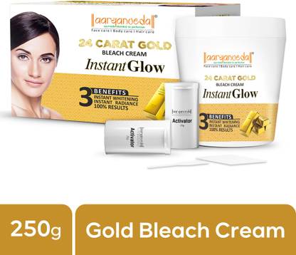 आर्यन वेदा Gold Bleach Cream For Glowing Skin & Remove Uneven Patches For Men & Women