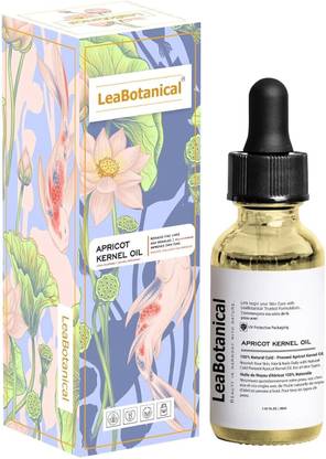 Leabotanical Apricot Kern el Oil | Organic Cold Pressed | Reduce fine lines and wrinkles