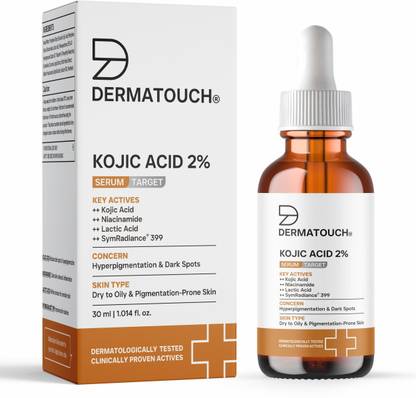 Dermatouch Kojic Acid 2% Serum | Best For Hyperpigmentation & Uneven Skin Tone