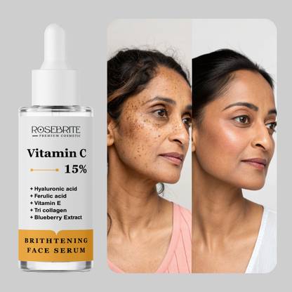 RoseBrite Vitamin C Skin Serum – For Brighter, Smoother, Healthier Skin with Daily Use & Visible Results