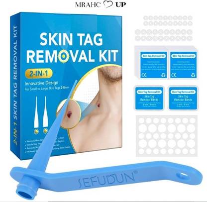 MRAHC UP Skin Tag Removal with Auto Skin Tag Remover, Face Care Mole Wart