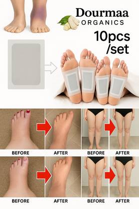 DOURMAA ORGANICS detox foot patches, foot pads, toxin remover, health foot patches, foot patch