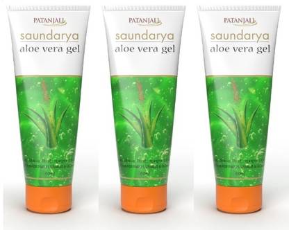 PATANJALI Saundarya Aloe Vera Gel 60GM 3PCS