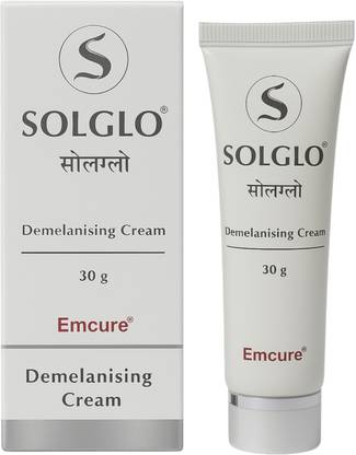 SolGlo Demelanising Cream - Reduces Dark Spots and Evens Skin Tone, 30 g