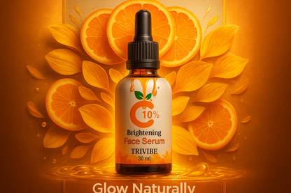 TRIVIBE Vitamin C Face Serum for Pigmentation Control & Natural Glow
