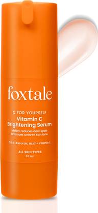 Foxtale 15% Vitamin C Face Serum With L-Ascorbic Acid & Vit E For Glowing Bright Skin