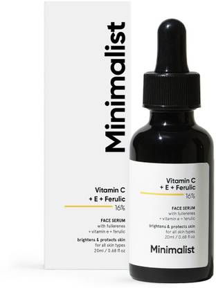 Minimalist 16% Vitamin C Serum With Vitamin E & Ferulic acid for Brightening