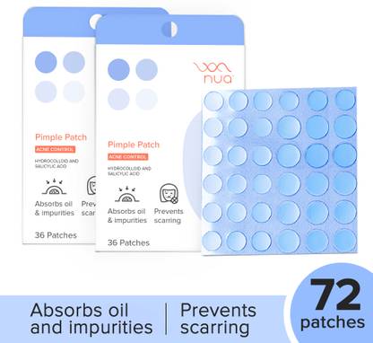 Nua Pimple Patch | Hydrocolloid and Salicylic Acid Patches