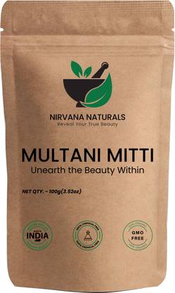Nirvana Naturals Pure Glow Multani Mitti Face Mask