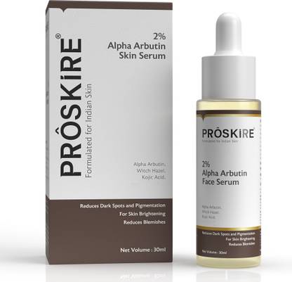 Proskire 2% Alpha Arbutin Skin Correcting Serum For Dark Spots, Pigmentation & Tanning