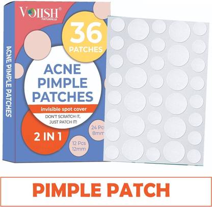 VOIISH Pimple Acne Patch Hydrocolloid Waterproof Patches Invisible Stickers cover(36 )
