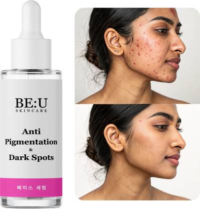 Be U Brightening Face Serum – Vitamin C, Niacinamide & Alpha Arbutin for Pigmentation & Dark Spots