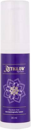 Retiglow Night Serum | Revitalises Skin | Keeps the skin radiant and fresh| Soothes skin inflammation| Dermatologically Tested & Paraben Free 30ml