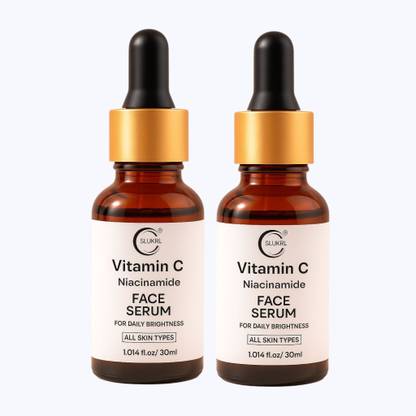slukrl Vitamin C Niacinamide Serum for Daily Skin Brightening