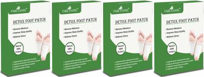 PARK DANIEL Foot Pain Free,Remove Toxins Cleansing For Stress Relief 10 Patches Pack of 4