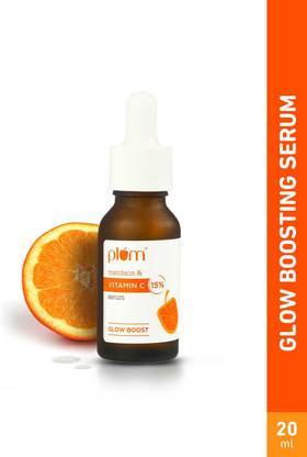 Plum 15% Vitamin C Glowing Face Serum | Fades Dark Spots | Dermat-Tested